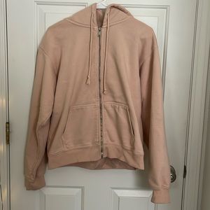 Brandy Melville Zip-Up Hoodie